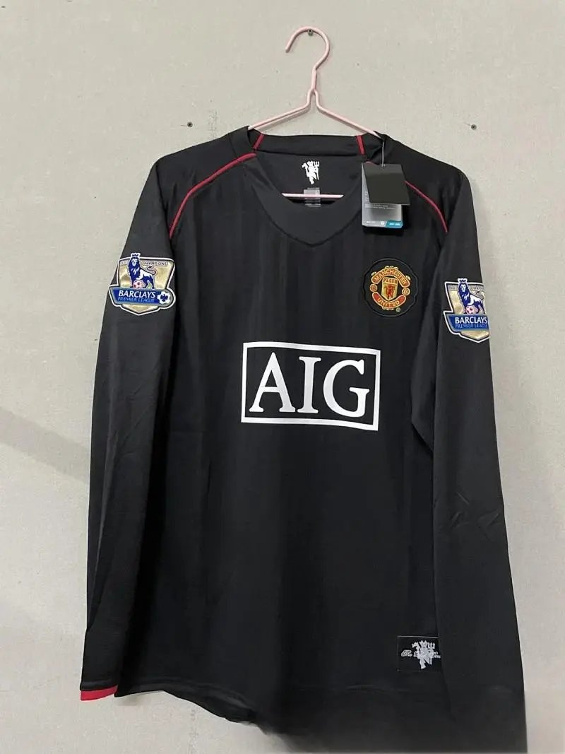 长袖#0708曼L客场联赛版+臂章