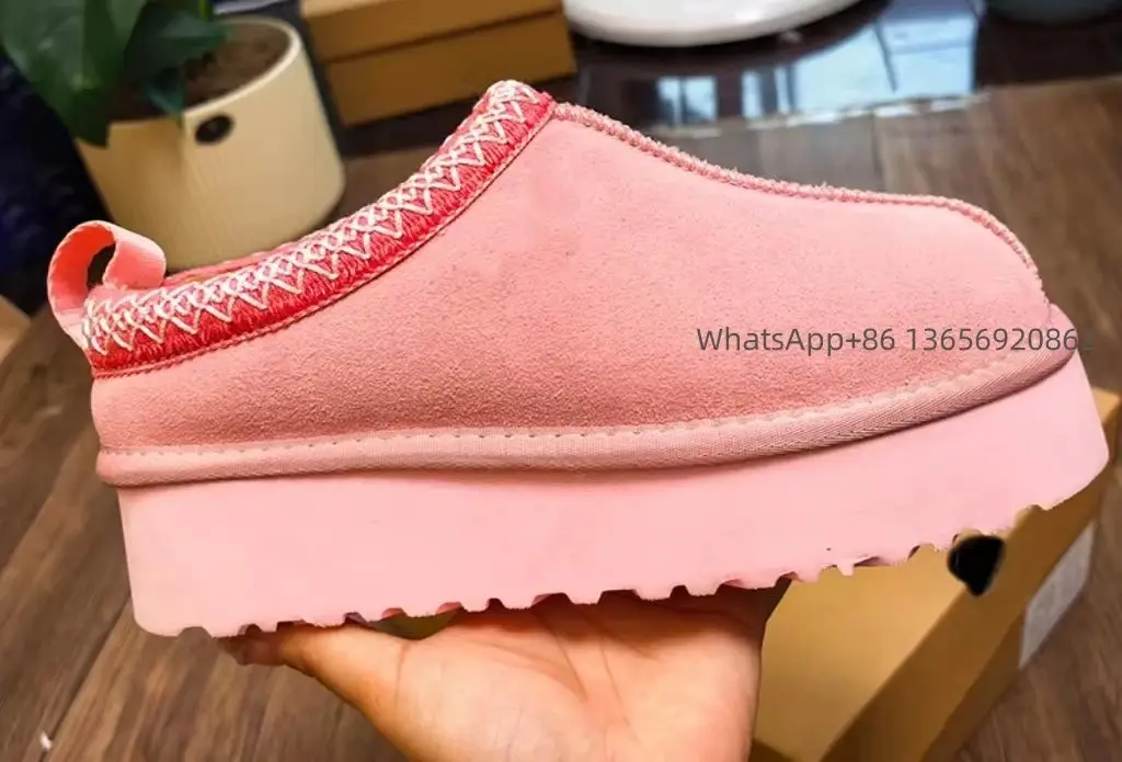 民族风厚底粉色